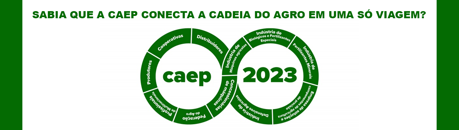 Sabia que a CAEP conecta a cadeia do agro em uma só viagem?