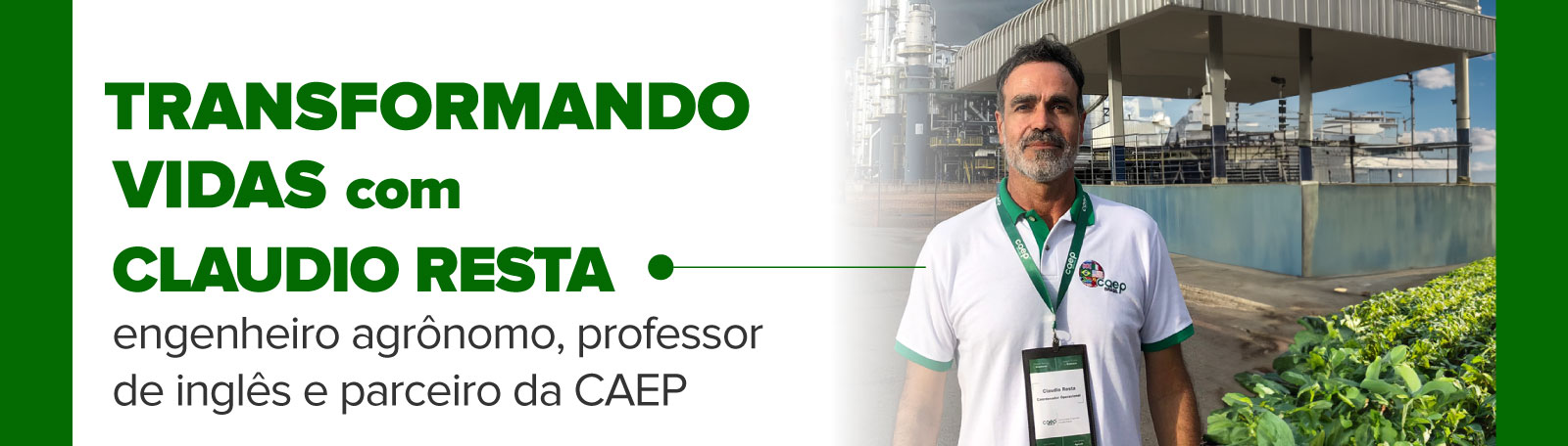 Transformando Vidas com Claudio Resta