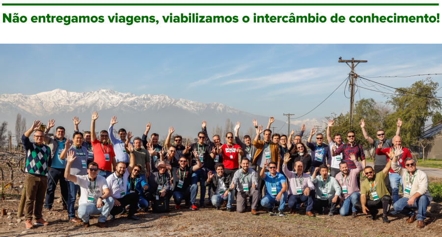Não entregamos viagens, viabilizamos o intercâmbio de conhecimento!