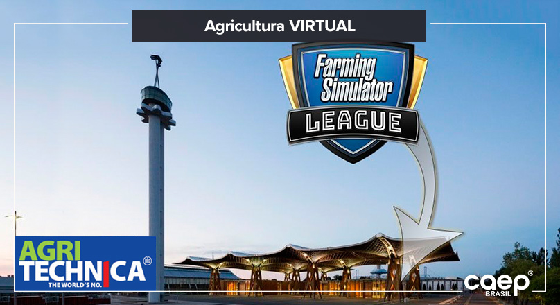 Jogo virtual que simula atividades agrícolas?