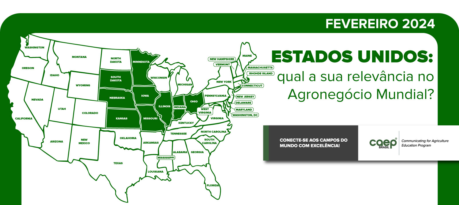 CAEP NEWS #37 Estados Unidos e o Agronegócio Mundial