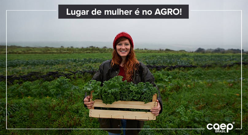 Lugar de mulher é no AGRO!